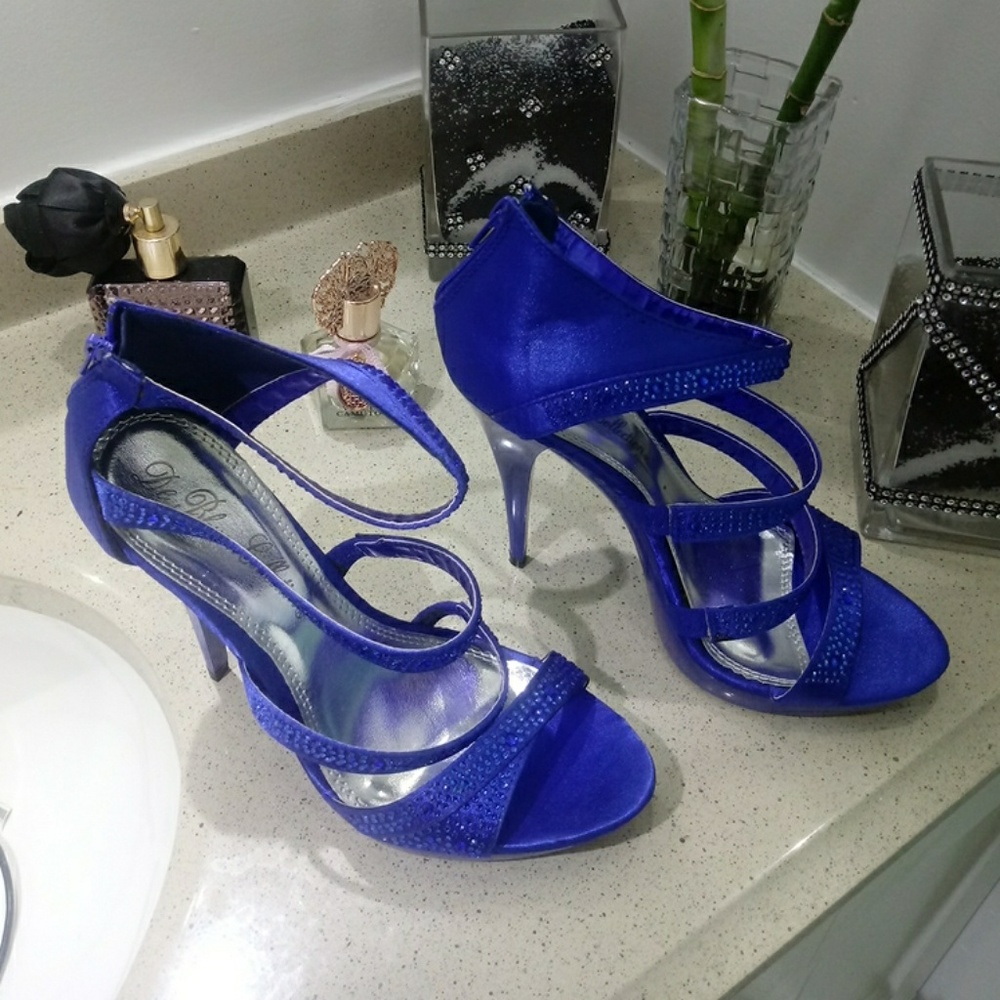 Blue heels